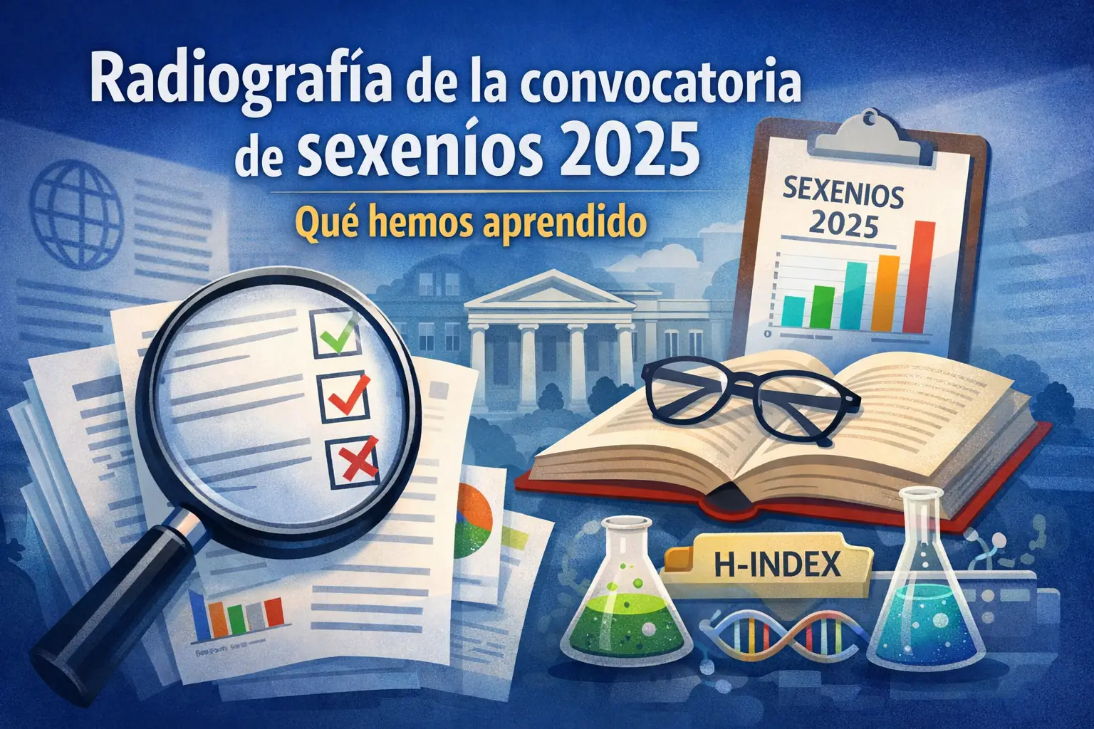 Análisis de la convocatoria de sexenios 2025 y patrones observados en las solicitudes